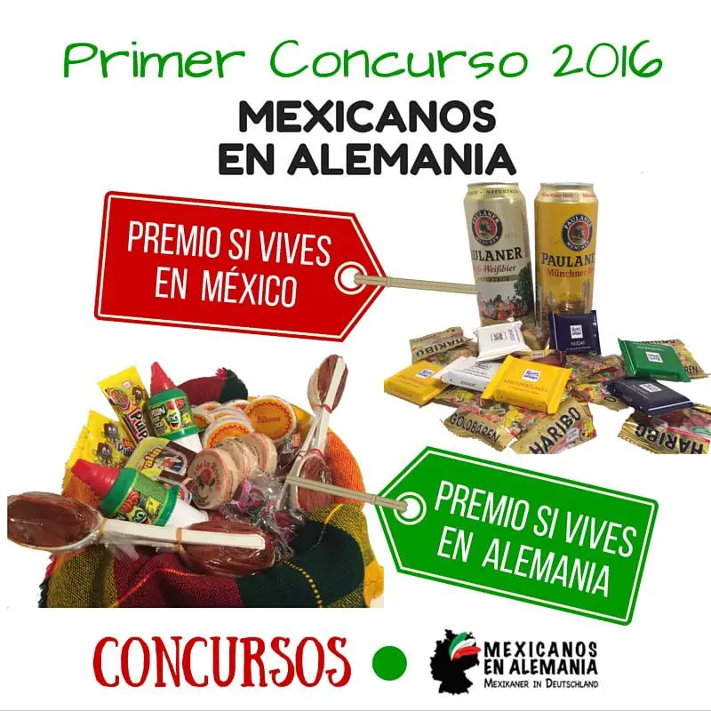 Primer Concurso 2016 Mexicanos en Alemania