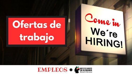 Ofertas de trabajo en Alemania