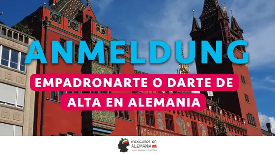 Anmeldung – Empadronarte o darte de alta en Alemania