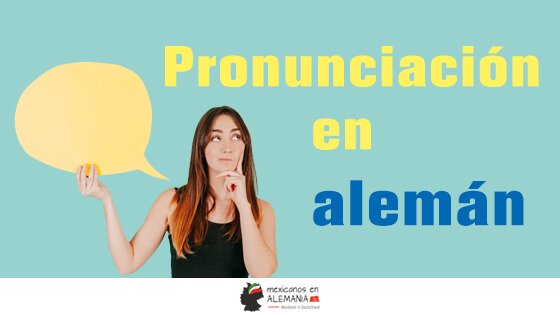 Pronunciación en alemán